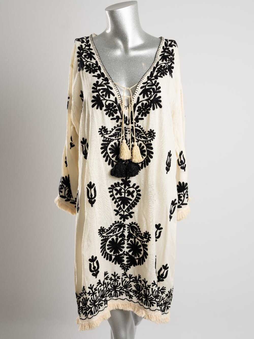 Aggie Pearl Black Cover-up